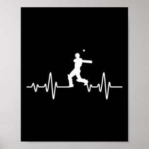 Affiche Joueur de cricket Sport de cricket Cricket