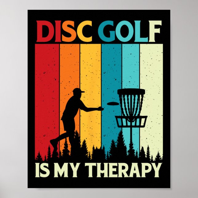 Affiche Joueur de Disc Golf _5  (Devant)