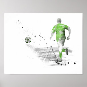 AFFICHE JOUEUR DE FOOTBALL 5