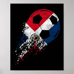 Affiche Joueur de football de la République dominicaine Dr