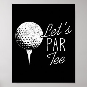 Affiche Joueur de golf Citation drôle de golfeur Super dic
