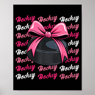 Affiche Joueur de hockey Enfants Garçons Hommes Hockey sur
