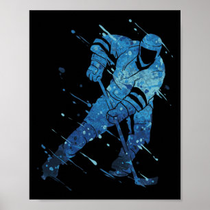Affiche Joueur de hockey sur glace