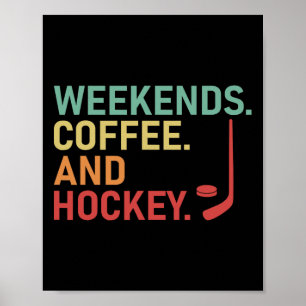 Affiche Joueur de hockey sur glace hommes et femmes