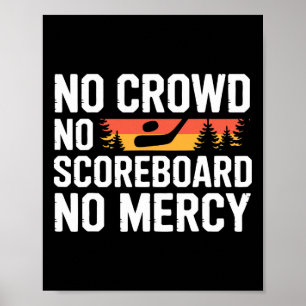 Affiche Joueur de hockey sur glace sans merci