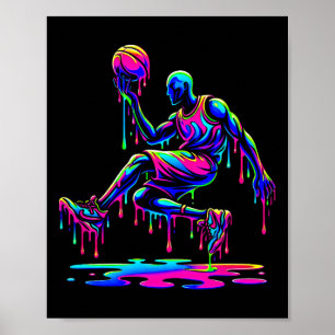 Affiche Joueur de Sketll qui saute Crème Glacée Liquide qu
