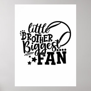 Affiche Joueur de tennis   Petit Frère Plus Grand Van Tenn