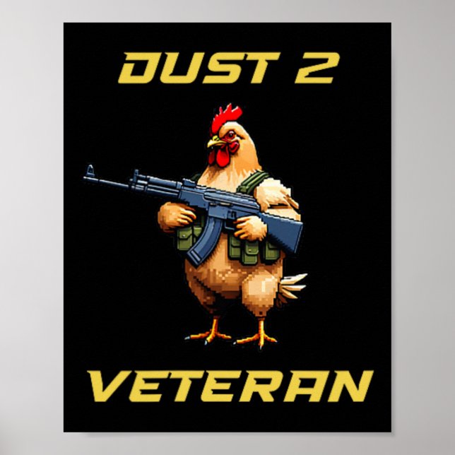 Affiche Joueur Fps Drôle Cs Jeu De Tir à La Première Perso (Devant)