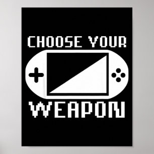 Affiche Joueur , garçons hommes femmes le jeu vidéo est ma