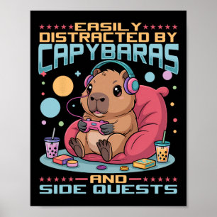 Affiche Joueur Jeu Capyra Jeu Vidéo 1