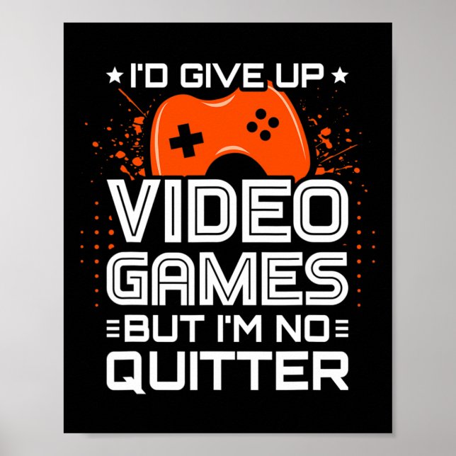 Affiche Joueur Vidéo - Jeu En Ligne De Console Pc - Amusan (Devant)