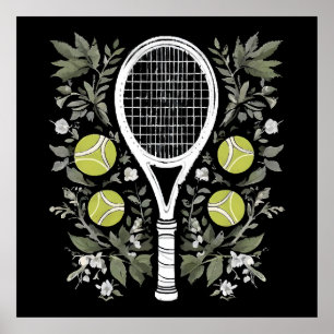 Affiche Joueuse de tennis