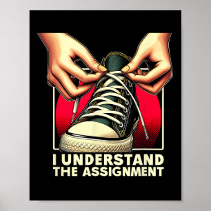 Affiche Jour 2024 Je Comprends L'Ignorance Kamala Harris