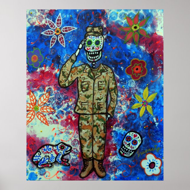 AFFICHE JOUR ARMÉE DE LA FORCE AÉRIENNE DES MORTS (Devant)