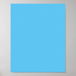 Affiche Jour Ciel bleu, Demi-cuit, Jeans bleu,