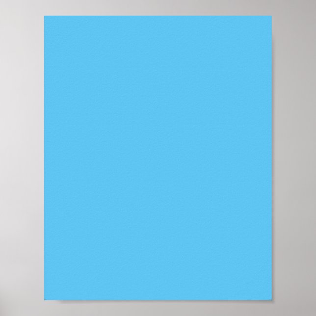 Affiche Jour Ciel bleu, Demi-cuit, Jeans bleu, (Devant)