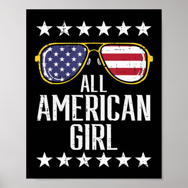 Affiche Jour commémoratif américain de toutes les filles (Devant)