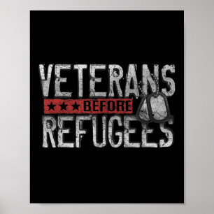 Affiche Jour commémoratif des anciens combattants avant le