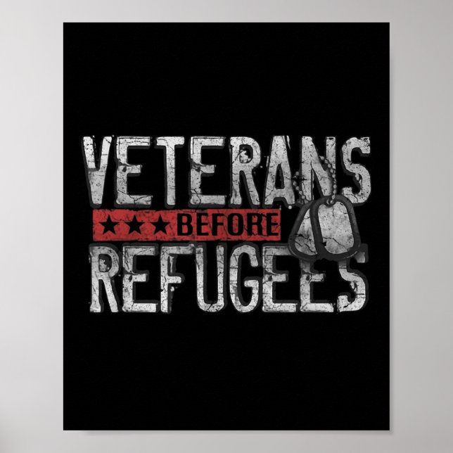 Affiche Jour commémoratif des anciens combattants avant le (Devant)