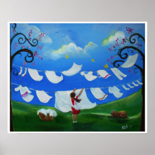 Affiche Jour de blanchisserie