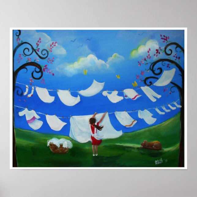 Affiche Jour de blanchisserie (Devant)