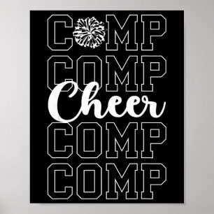 Affiche Jour de comp de cheer Jour de compétition de cheer