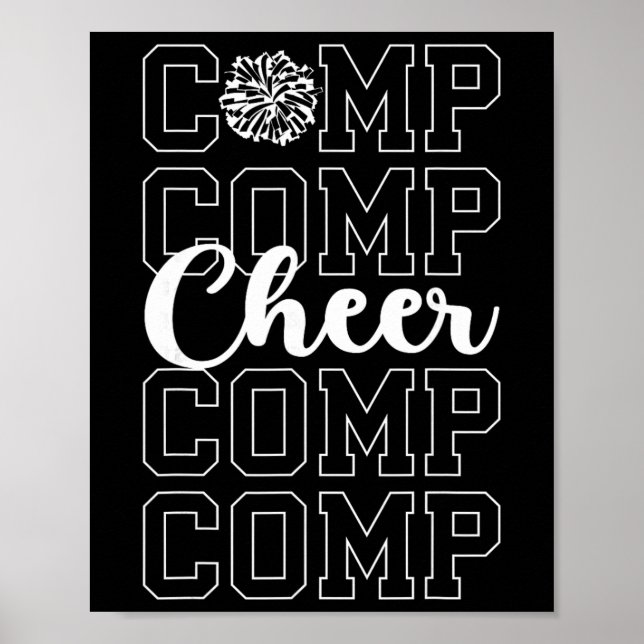 Affiche Jour de comp de cheer Jour de compétition de cheer (Devant)