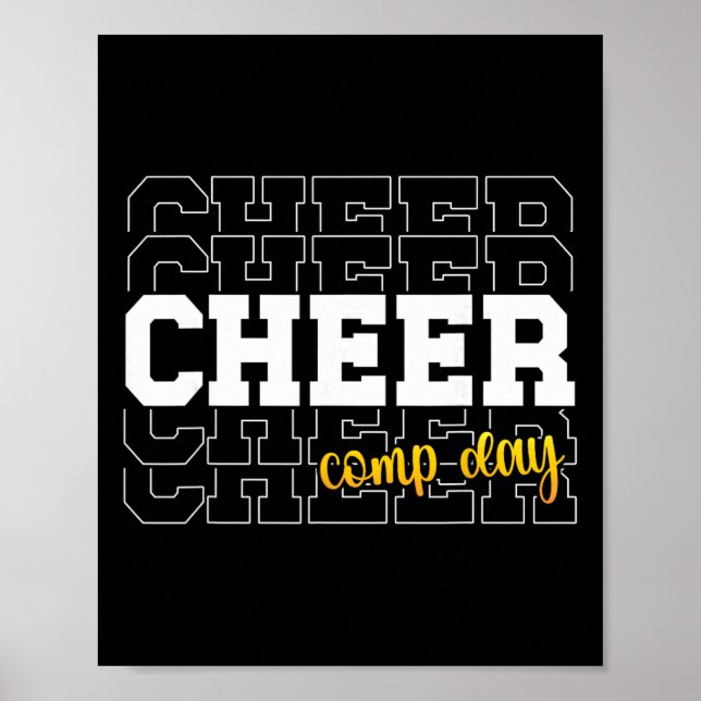 Affiche Jour de comp de cheer Jour de compétition de cheer (Devant)