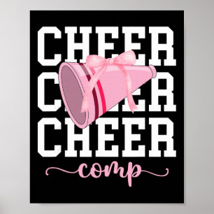 Affiche Jour de compétition de cheer Coquette Compétition