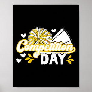 Affiche Jour de compétition de cheer Jour de compétition d