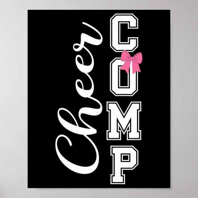 Affiche Jour de compétition de cheer Jour de compétition d (Devant)