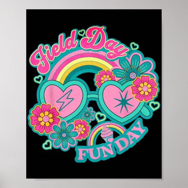 Affiche Jour De Fun Pour Les Enseignants &amp; Enfants Cha (Devant)