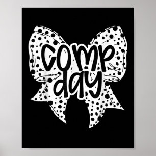 Affiche Jour de la Comète Dalmation Coquette Jour de la Co