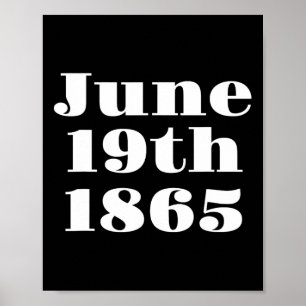 Affiche Jour de la Liberté Emancipation Jubilé Noir Histoi