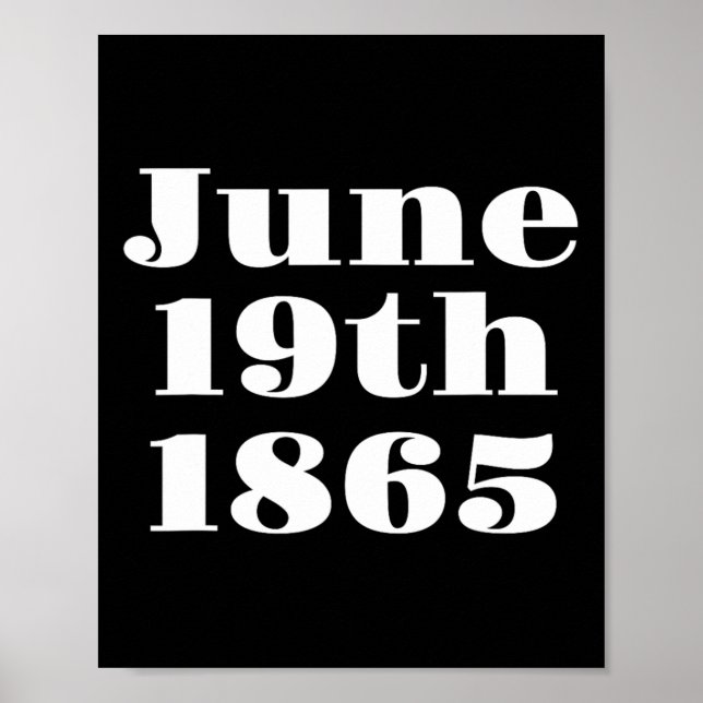 Affiche Jour de la Liberté Emancipation Jubilé Noir Histoi (Devant)