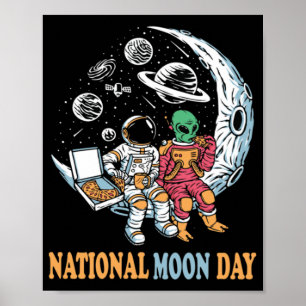 Affiche Jour de la Lune Nationale Essentiel