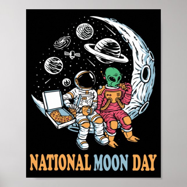 Affiche Jour de la Lune Nationale Essentiel (Devant)
