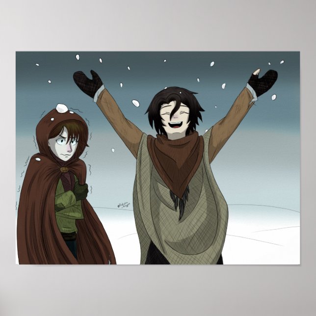 Affiche Jour de la neige (Devant)