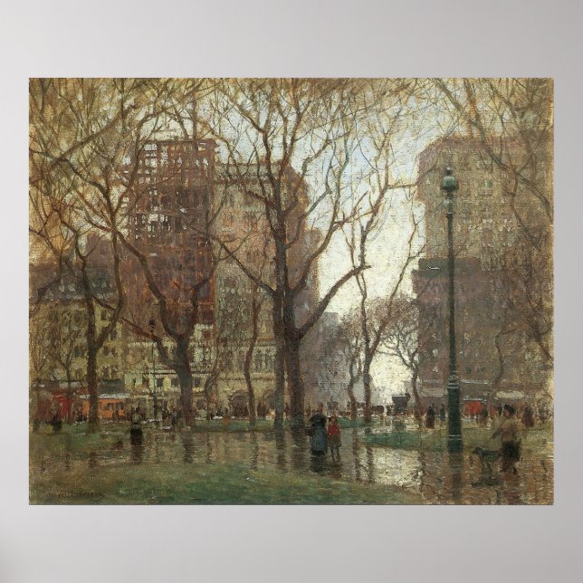 Affiche Jour de la pluie (Devant)