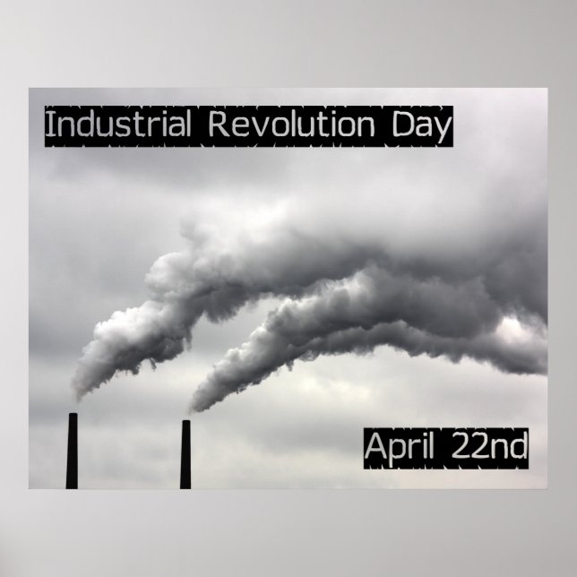 Affiche Jour de la révolution industrielle (Devant)