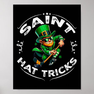 Affiche Jour de la Saint-Patrick Saint Coup du Chapeau Drô