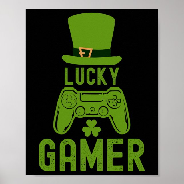 Affiche Jour de la Saint Patrick Tee Shamrock St Patrick L (Devant)