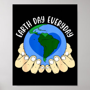 Affiche Jour de la Terre tous les jours _ Environnement _