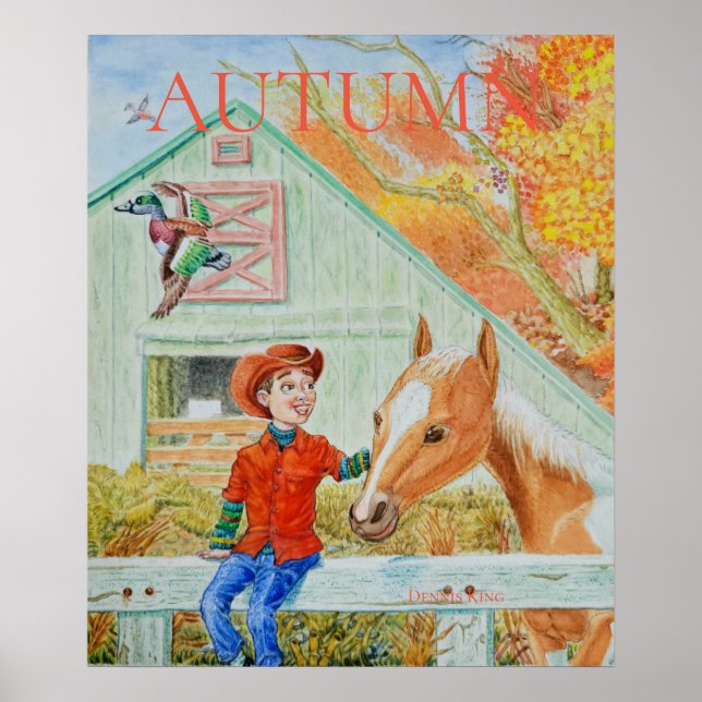AFFICHE JOUR DE L'AUTOMNE (Devant)