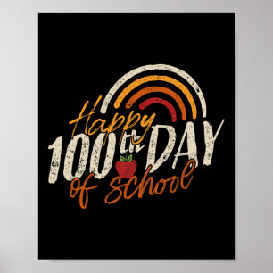Affiche Jour De L'École 2025 Enseignant 100 Jours De L'Éco