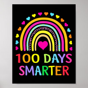 Affiche Jour De L'École Enseignant - 100 Jours Smarter Arc