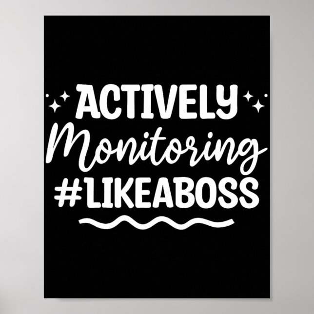 Affiche Jour de l'examen de contrôle (Devant)