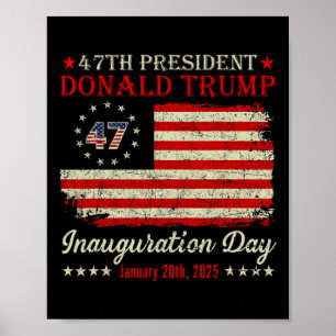 Affiche Jour de l'investiture du président Donald Trump 20