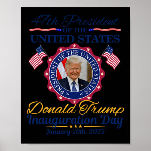 Affiche Jour de l'investiture du président Donald Trump 20