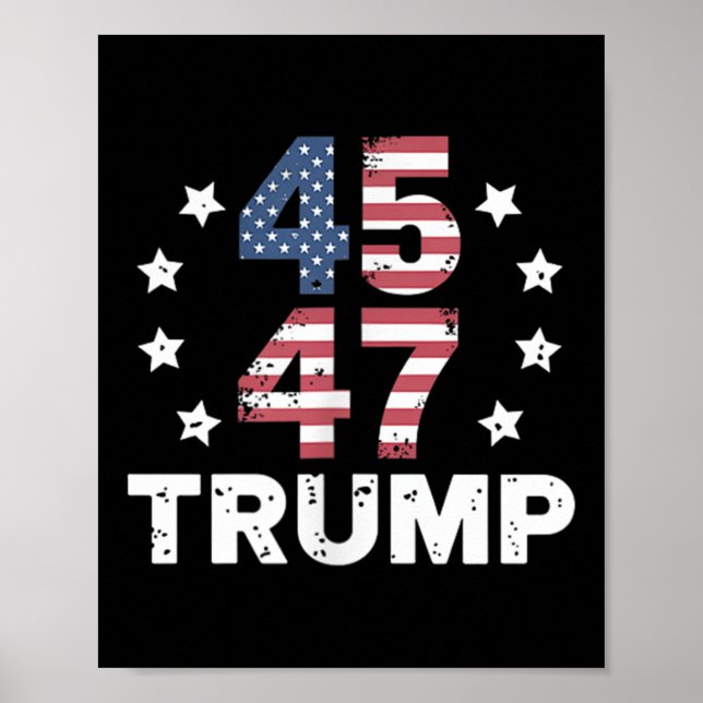 Affiche Jour de l'investiture du président Donald Trump 20 (Devant)